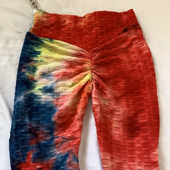 Tie die Butt enhancing leggings - Picture 2 of 6